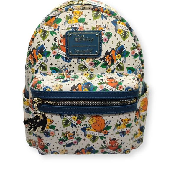 Loungefly Handbags - Loungefly Disney Lion King Tattoo Bag Mini Backpack New